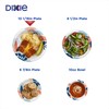 Dixie Paper Plates, Large 10 Inch | 2X Stronger |