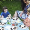 Cheerland Panda Party Plates Disposable Paper Plates Cute Face Shaped
