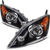 LBRST Headlight Assembly Fit with 2007-2011 for Honda CRV CR-V