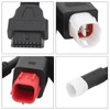 3 in 1 OBD Diagnostic Cable High Flexibility Plastic Plug
