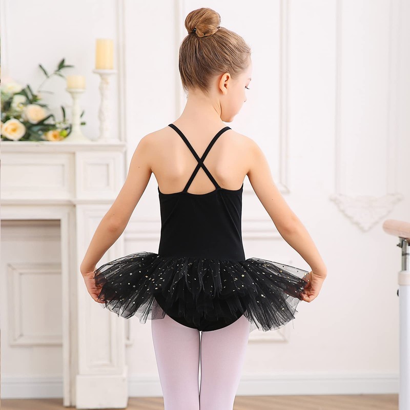 Bezioner Children's Ballet Clothing Tutu Ballet Dress Girls Cotton Ballet