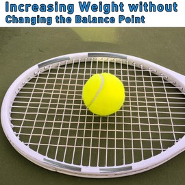 1/4 x 197 inch Adhesive Lead Tape for Tennis Racket Pickleball Paddle Golf Club Adjust Weight 0.2 Gram/Inch Excellent Adhesive Weight Lead