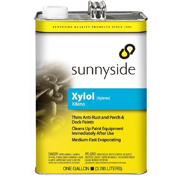 Sunnyside Corporation 822G1S Xylol/Xylene Paint Thinner, Gallon, 4 Pack