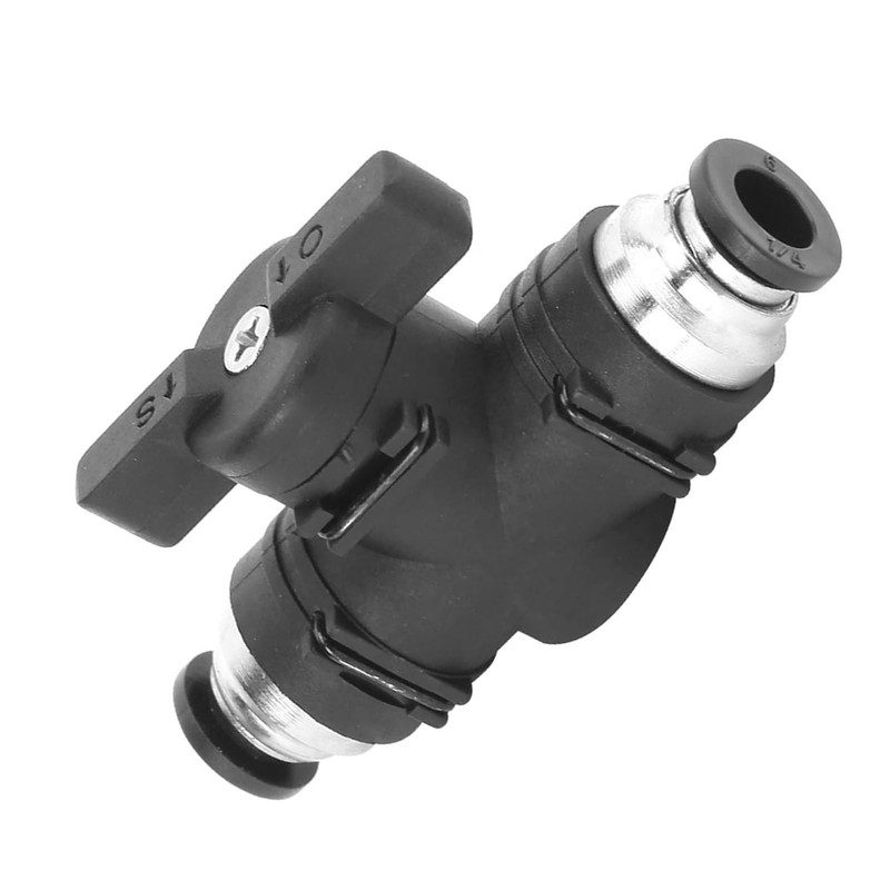 Pneumatic Ball Valve, Pneumatic Connector Manual Regulating Valve Double-Sided Quick