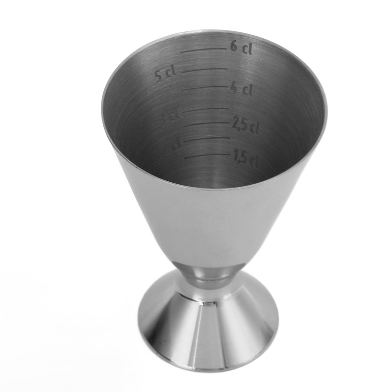Stainless Steel Bar Measures Jigger Wine Cocktail Shaker Jigger Thickened