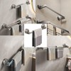 Boxonly Suction Towel Rack for Bathroom, Wall-Mounted Single Bar, Heavy-Duty