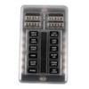 12 Way Fuse Box with Negative Terminals and Fuse Wire