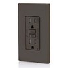 Leviton Dual-Function AFCI/GFCI Outlet, 15 Amp, Self Test, Tamper-Resistant with
