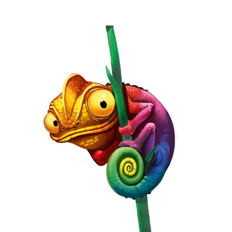 HABA Children's Cami Chameleon Memo Game 2-4 People from 6