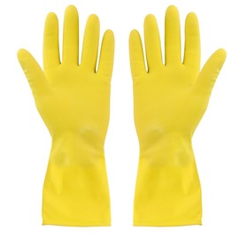 Elliott Household Cleaning Gloves, Latex Washing Up Gloves with extra long cuff and soft breathable lining, Long Lasting Quality in a Extra large size