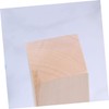 jojofuny DIY Handmade Small Wooden Block Craft Natural Basswood Plank