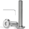 Pack of 20 M8 x 35 Flat Head Screws Stainless