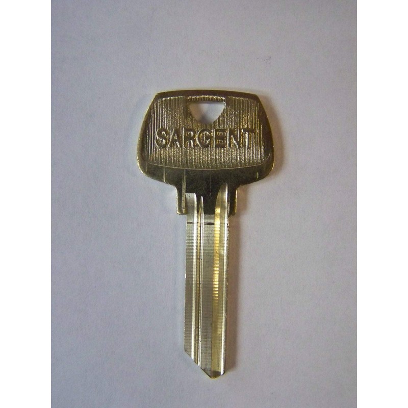 Kaba Ilco Sargent 6 Pin LA Nickel Silver Key Blank