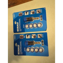 Kobalt Two (2) Kobalt drywall bit holder and extractor 1099217 single hand operation