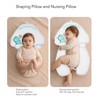 Baby Head Body Pillow Soft Breathable Drawstring Adjustment Newborn Head