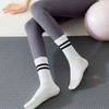 Funny Non-Slip Yoga Toe Socks & Running Socks 08 Yoga Mid-Calf - Green 3ea