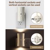 fesnne Night Light, LED Night Lights Plug into Wall, [2