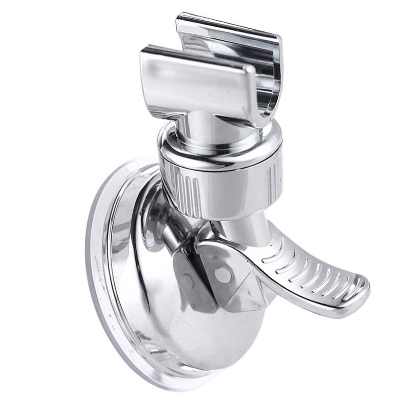 Adjustable Shower Head Holder, Removable Suction Cup Shower Head Bracket