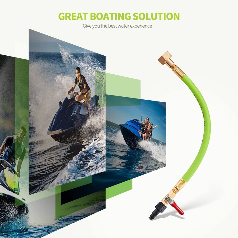 Pronese PWC WaveRunner/Sport Jet Boat Flush Fitting Kit Compatiable For