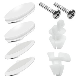 Toilet seat bumper and Bolts for Kohler 1133070 1236365 1133024 1239016 Enhances seat Stability and Reduces Noise Repair Kit