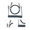 Gaming Keyboard Cable Professional Retractable Sturdy Connector Coiled Keyboard Cable
