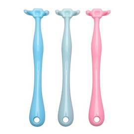 Reusable Dental Floss Holder 3 Counts Interdental Cleaning Brush Tooth Handle floas Picks for Adults and Kids