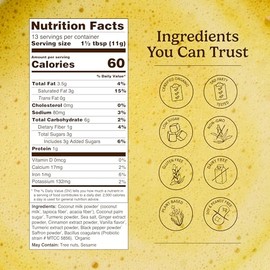 Organic Traditions Latte cúrcuma con probióticos y azafrán 5 3 oz 150 g