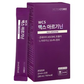 Nutricore Max Arginine, 285ml, 2 units / 뉴트리코어 맥스 아르기닌, 285ml, 2개