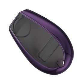 MACHSWON Car TPU Keyless Entry Remote Fob Key Shell Case Cover for Dodge Challenger 2008-2012 Charger 2008-2012 for Jeep Grand Cherokee 2008-2020 Purple