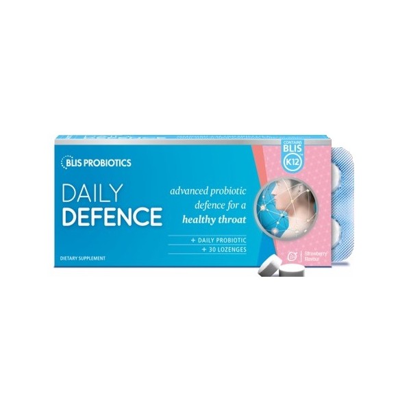 Blis DailyDefence with BLIS K12™ Lozenges 30 - Strawberry