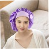 TOVINANNA Elegant Long Bonnet Sleeping Cap Hair Bonnet Tie for