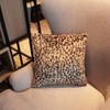 6 Pack Leopard Printed Series Pillow Covers,Soft Plush Animal Theme