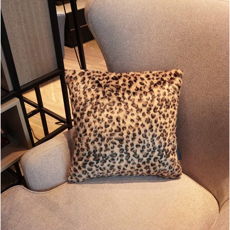 6 Pack Leopard Printed Series Pillow Covers,Soft Plush Animal Theme