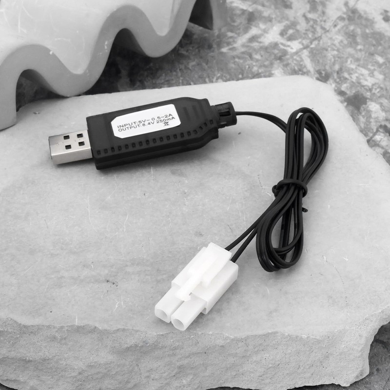 OTOTEC 8.4V NiMH/NiCd Battery Charger Cable with Standard 2P Plug