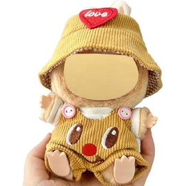 OYZO Clothes for dimoo Butter Bear Jumpsuit Set Fits 18cm DIMOO Dolls