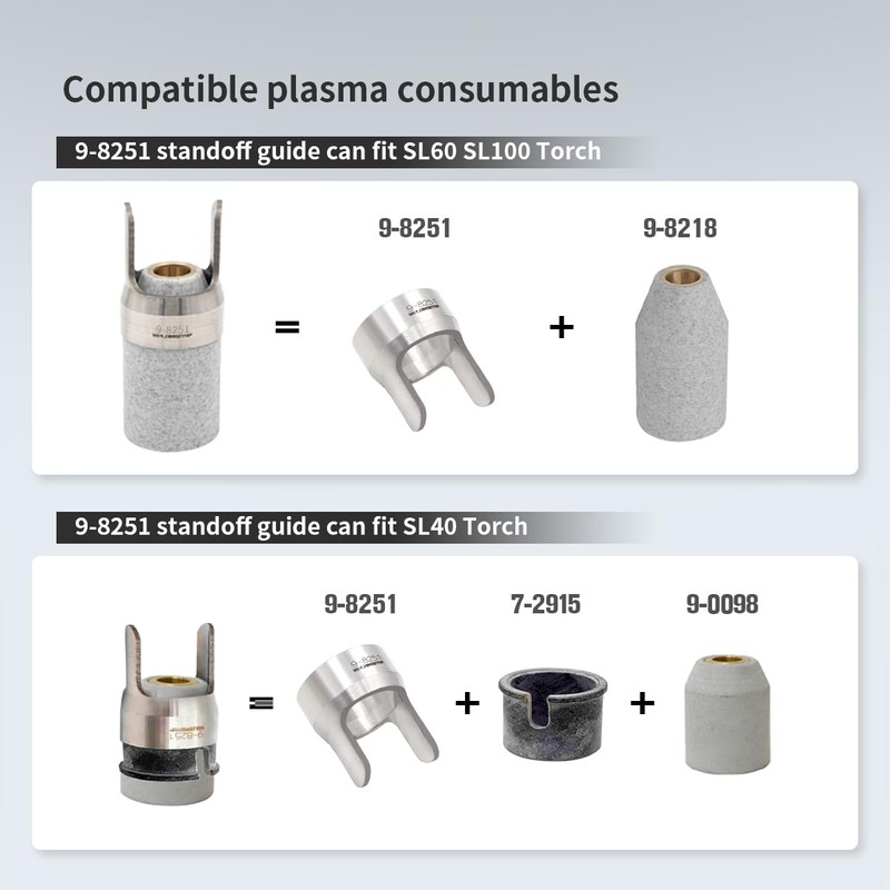 WeldingStop 9-8251 Standoff Guide fit Cutmaster 52 Thermal Dynamics SL60