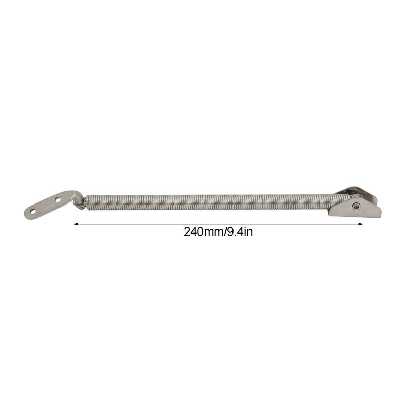10‑1/4in Marine 304 Stainless Steel Spring Hatch Holder Hatch Lid