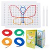 DICOSMETIC 2 Sets Calm Down Threading Boards String Weaving Drawing