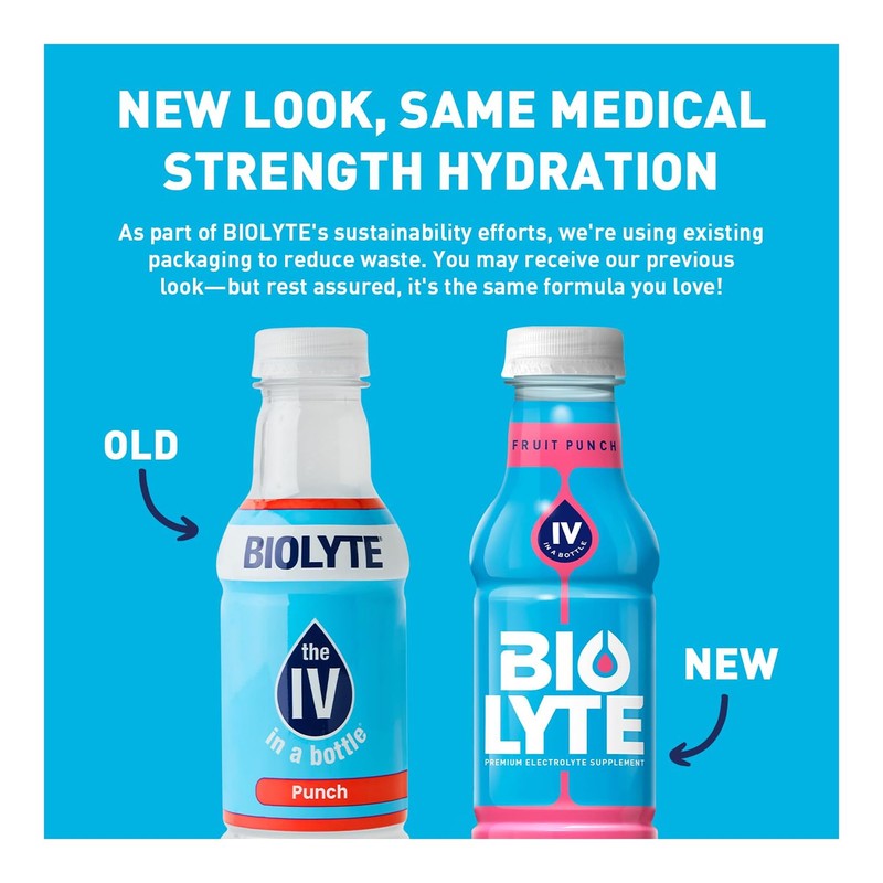 BIOLYTE Electrolyte Drink - Doctor-Formulated Hydration Drink, Electrolytes Water, Chemotherapy