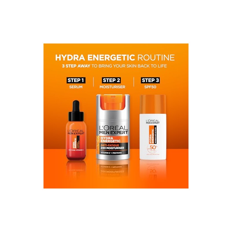 L'Oréal Paris Men Expert Hydra Energetic UV Face Daily Fluid