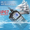 ABBREE Marine VHF Radio Floating IP67 Waterproof MR-25 Handheld Long