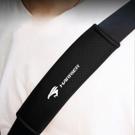 Harrier Compatible Car Seat Belt Cover, 11.8 inches (30 cm), Length for HARRIER, Seat Belt Pad, Compatible with Harrier 30 Series, 60 Series, 80 Series, S G Grade, Breathable, Comfortable, Shoulder