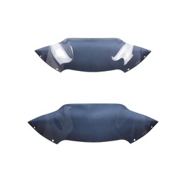 POWERJAMES 7.0" Dark Ink Blue Blue PMMA Windshield Windcreen for Harley 2015-Later FLTRK Road Glide Ultra ST (PMMA Blue)