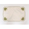 Celtic Glass Designs Placemat in a Shamrock Design.