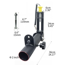 MARLANG Landmine Attachment for Barbell,T Bar Row Attachment Fit 2 Inch Olympic Barbell Bar,Barbell Landmine Attachment for Rack,Landmine Base for 3x3 2x3 2x2 Power Rack Attachments