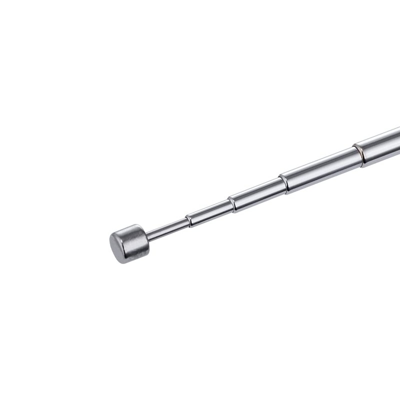 POBADY TV Male Plug Connector Telescopic Antenna 7 Sections PAL