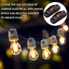 2 Pieces 20A Heavy Duty Inline Cord Switch Black On/Off