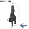 Superall 13907614013 Fuel Tank Breather Valve for Mini Cooper 2020
