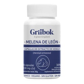 Melena De León - Cápsulas Extracto Dual Concentración 81                                                                                              