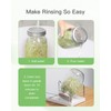 12 Pack Sprouting Lids, 316 Stainless Steel Screen Lid for